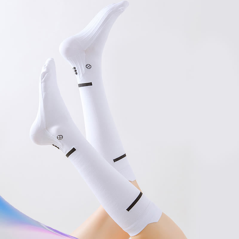Chaussettes de compression à séchage rapide grande taille (4 paires)