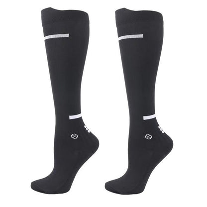 Chaussettes de compression à séchage rapide grande taille (4 paires) - Noir - EU37-39 (US4-6) - image 7