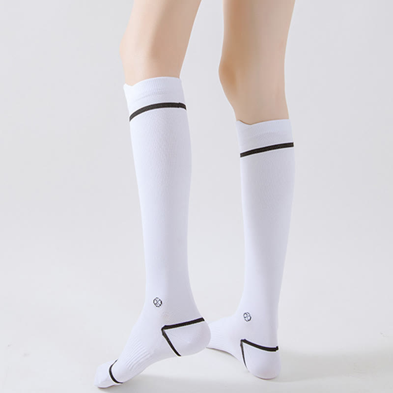 Chaussettes de compression de course grande taille (4 paires)