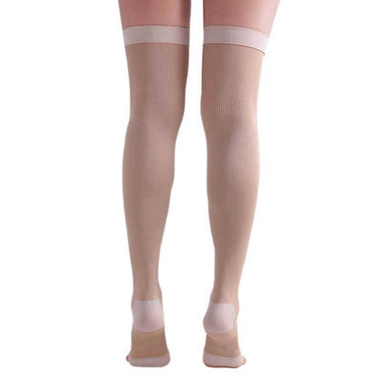 Chaussettes de compression hautes à bout ouvert grande taille (2 paires) - image 9