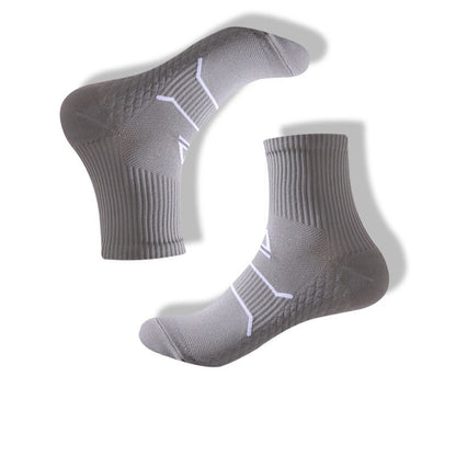 Chaussettes de compression grande taille (7 paires) - Gris - EU39-44 (US6-10) - image 13