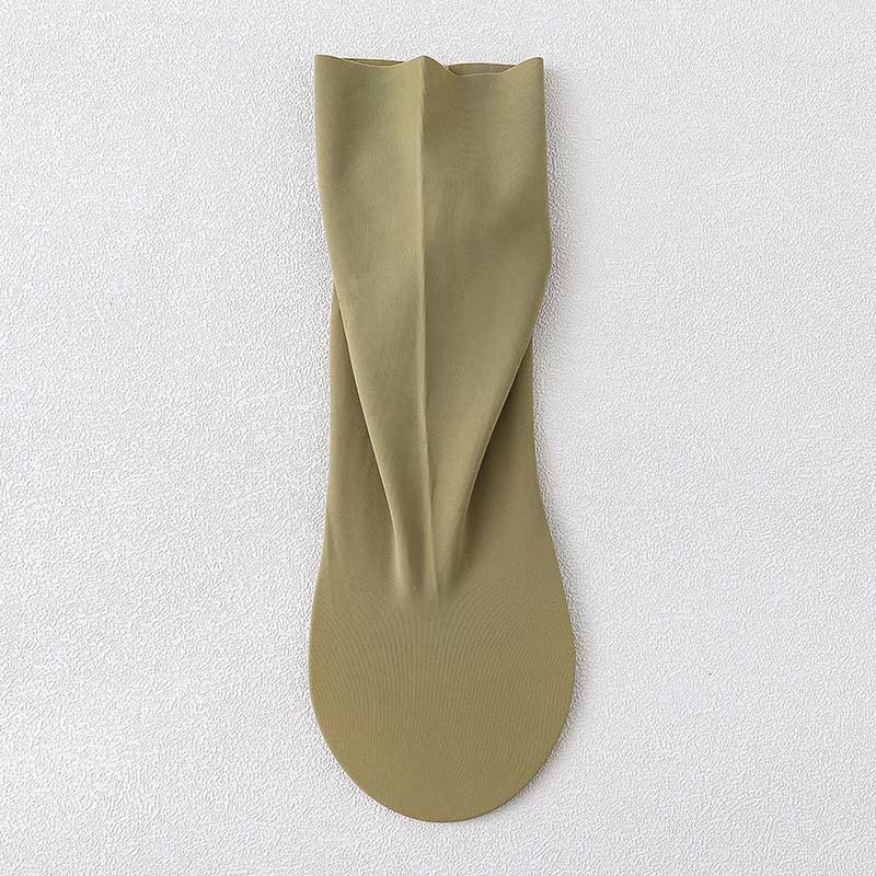 Chaussettes en soie glacée grande taille (8 paires)
