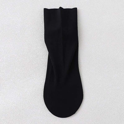 Chaussettes en soie glacée grande taille (8 paires)