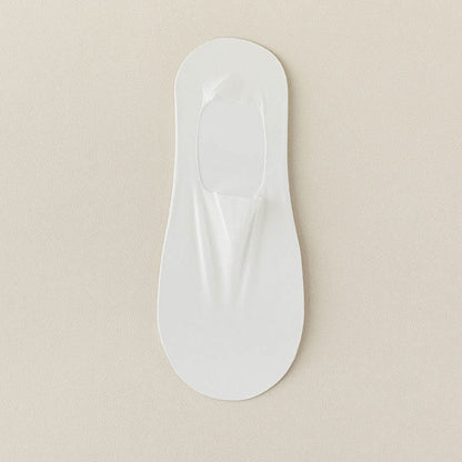 Chaussettes invisibles en soie glacée (7 paires) - Blanc - EU39-46 (US6-12) - image 10