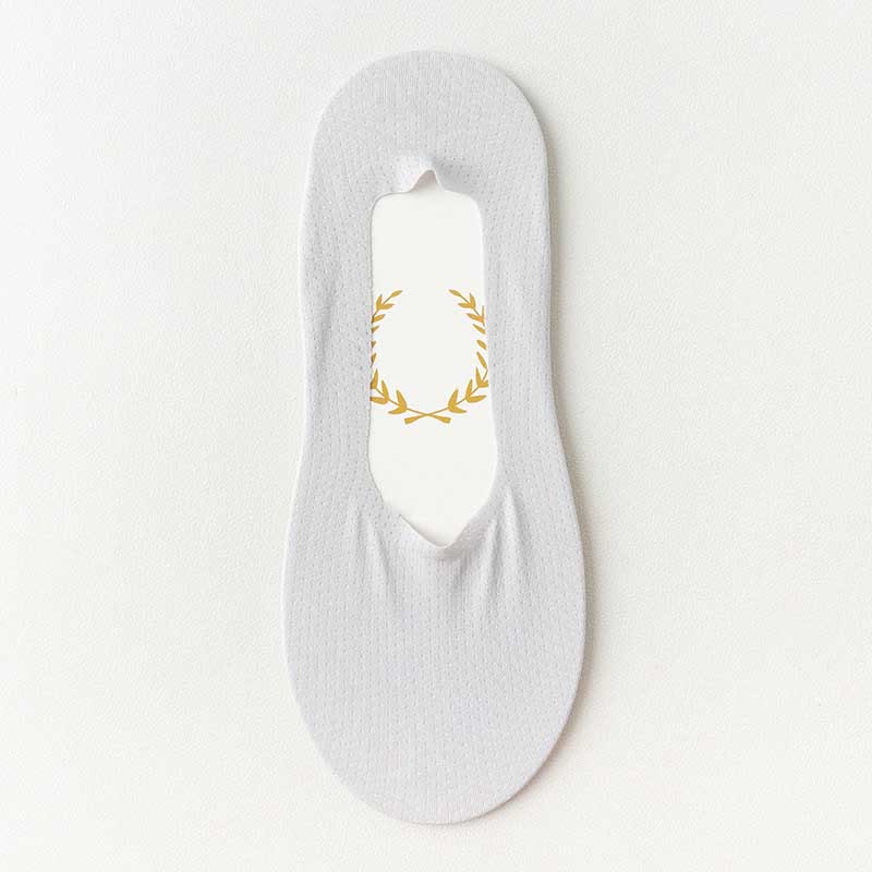 Chaussettes invisibles d'été (12 paires) - Gris clair - EU39-44 (US6-10) - image 15