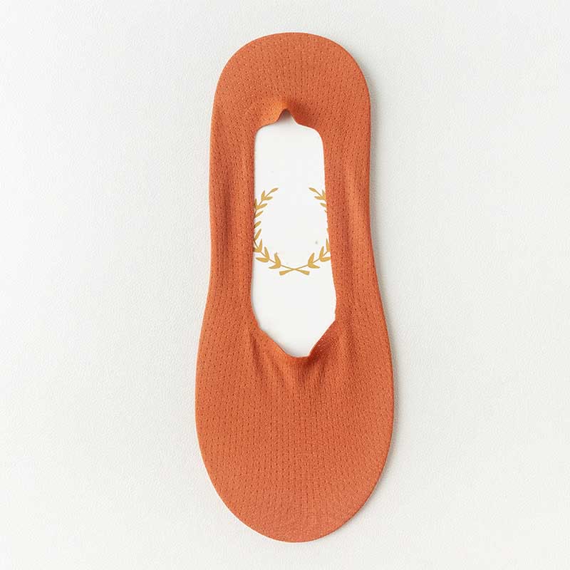 Chaussettes invisibles d'été (12 paires) - Orange - EU39-44 (US6-10) - image 12