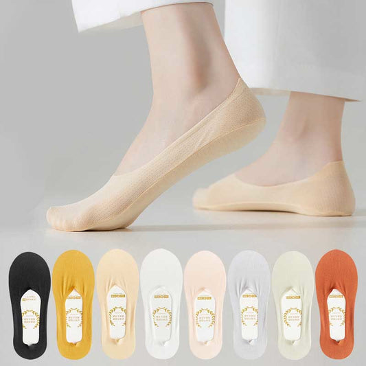 Chaussettes d'été invisibles grande taille (12 paires)