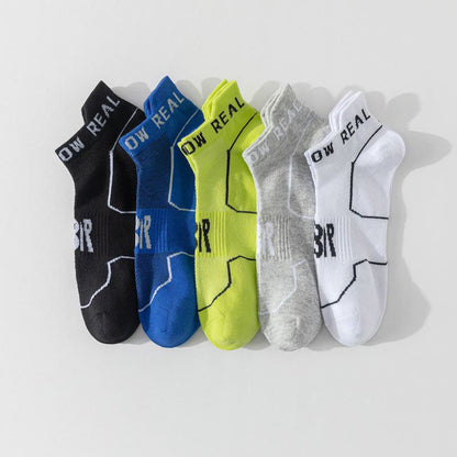 Chaussettes de compression pour le sport d'été grande taille (5 paires)