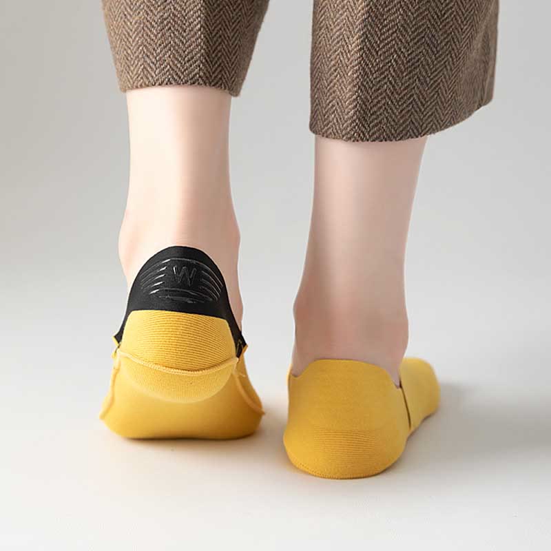 Chaussettes invisibles douces et respirantes (5 paires) - image 2