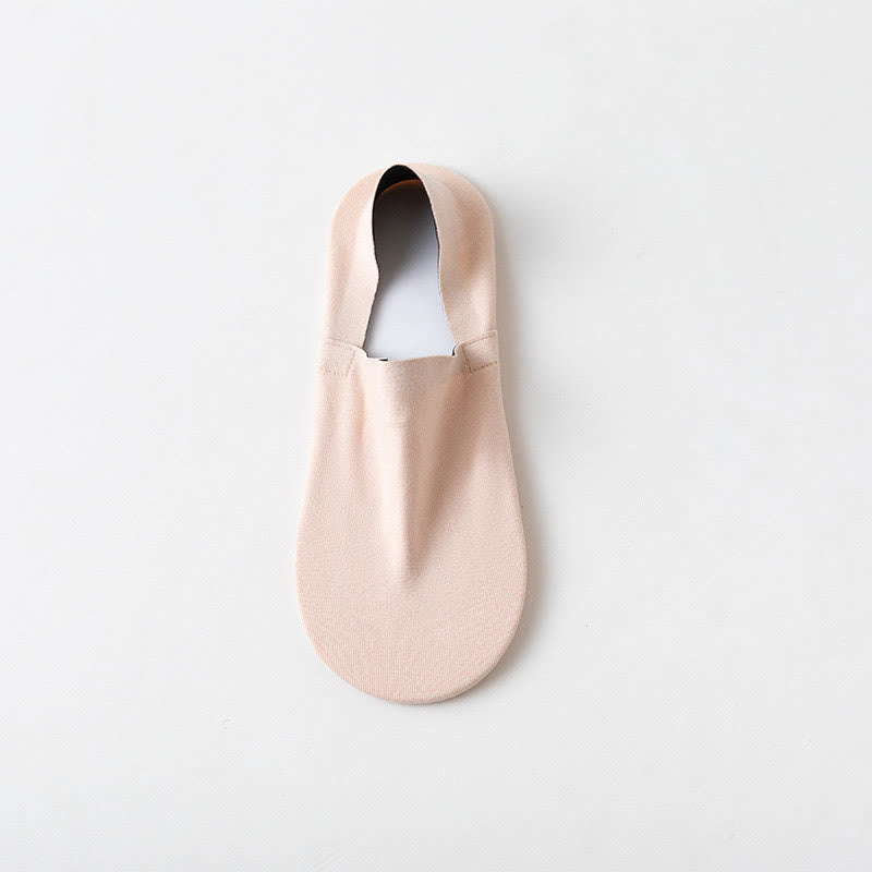 Chaussettes respirantes et douces, invisibles, grande taille (5 paires)