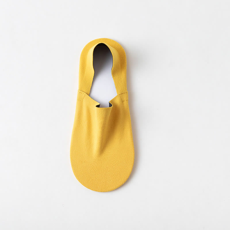 Chaussettes invisibles douces et respirantes (5 paires) - Jaune - EU37-40 (US4-7) - image 8