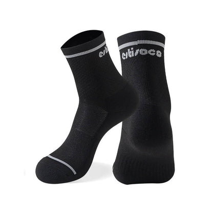 Chaussettes de compression sport grande taille (7 paires) - Noir - EU40-44 (US7-10) - image 10