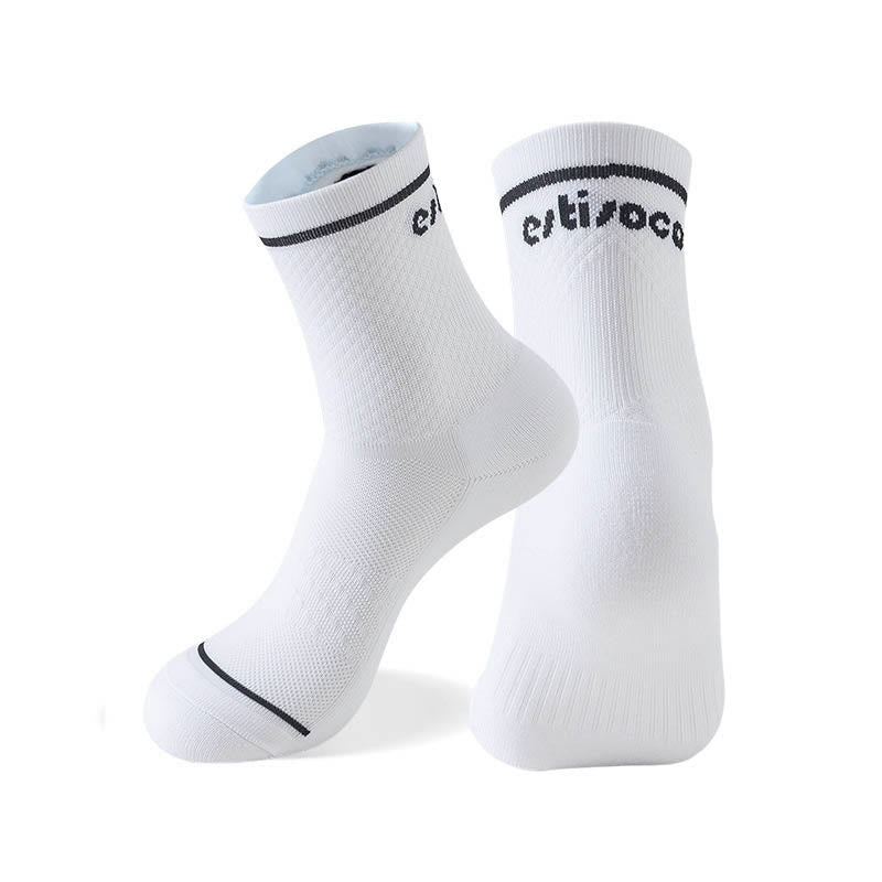 Chaussettes de compression sport grande taille (7 paires) - Blanc - EU40-44 (US7-10) - image 11