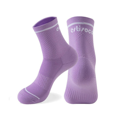 Chaussettes de compression sport grande taille (7 paires) - Violet - EU40-44 (US7-10) - image 13