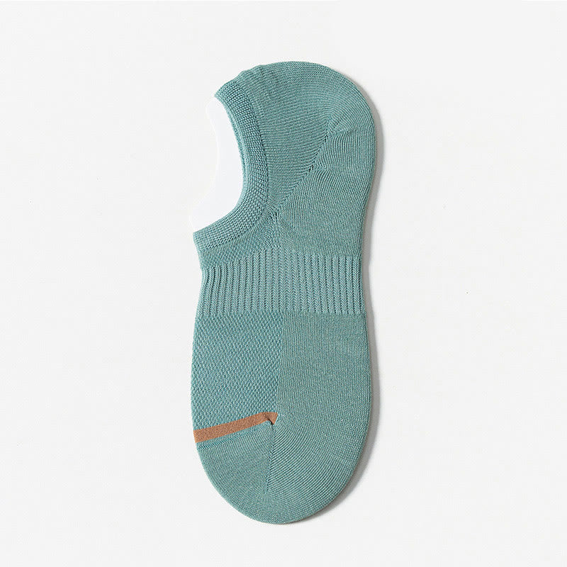 Chaussettes d'été invisibles en maille grande taille (7 paires)