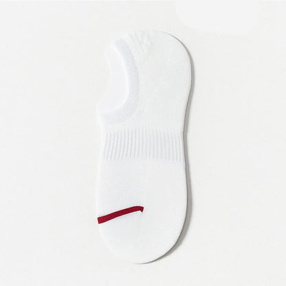 Chaussettes d'été invisibles en maille grande taille (7 paires)