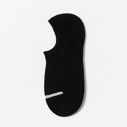 Chaussettes d'été invisibles en maille grande taille (7 paires)