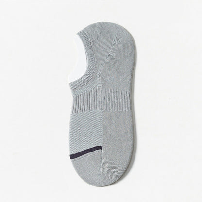 Chaussettes invisibles en maille d'été (7 paires) - Gris clair - EU39-44 (US6-10) - image 13