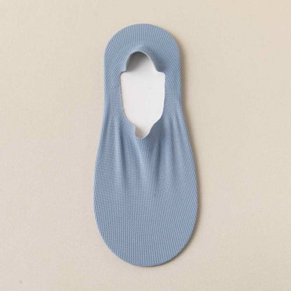 Chaussettes invisibles gaufrées (4 paires) - Bleu - EU39-44 (US6-10) - image 15