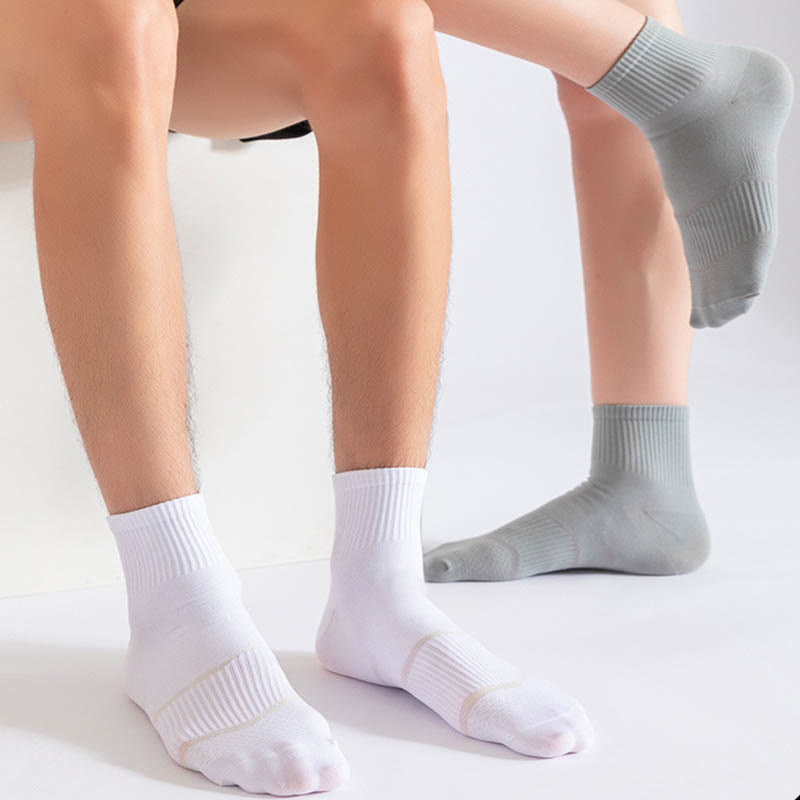 Chaussettes de compression tendance grande taille (4 paires) - image 1