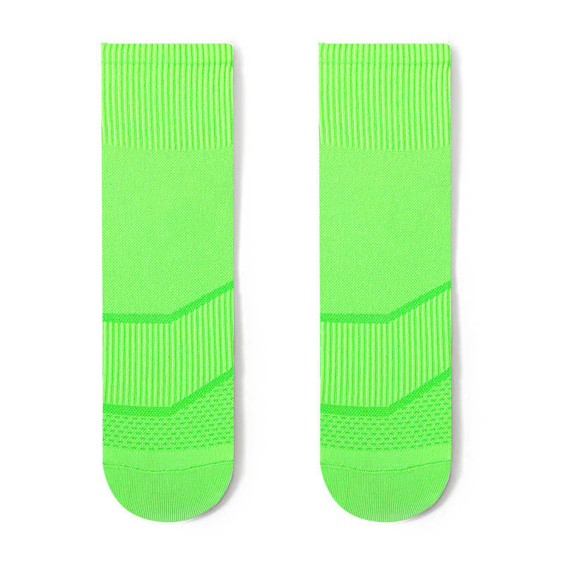 Chaussettes de compression tendance grande taille (4 paires) - Vert - EU44-50 (US10-15) - image 12