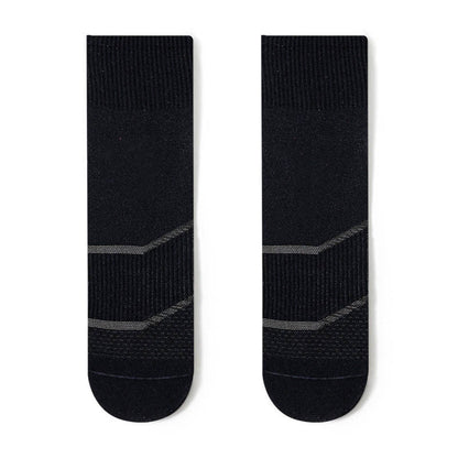 Chaussettes de compression tendance grande taille (4 paires) - Noir - EU44-50 (US10-15) - image 6