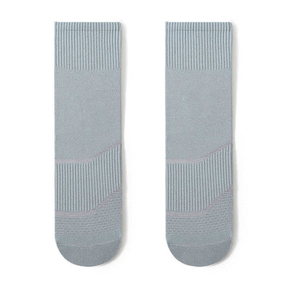 Chaussettes de compression tendance grande taille (4 paires) - Gris - EU44-50 (US10-15) - image 7