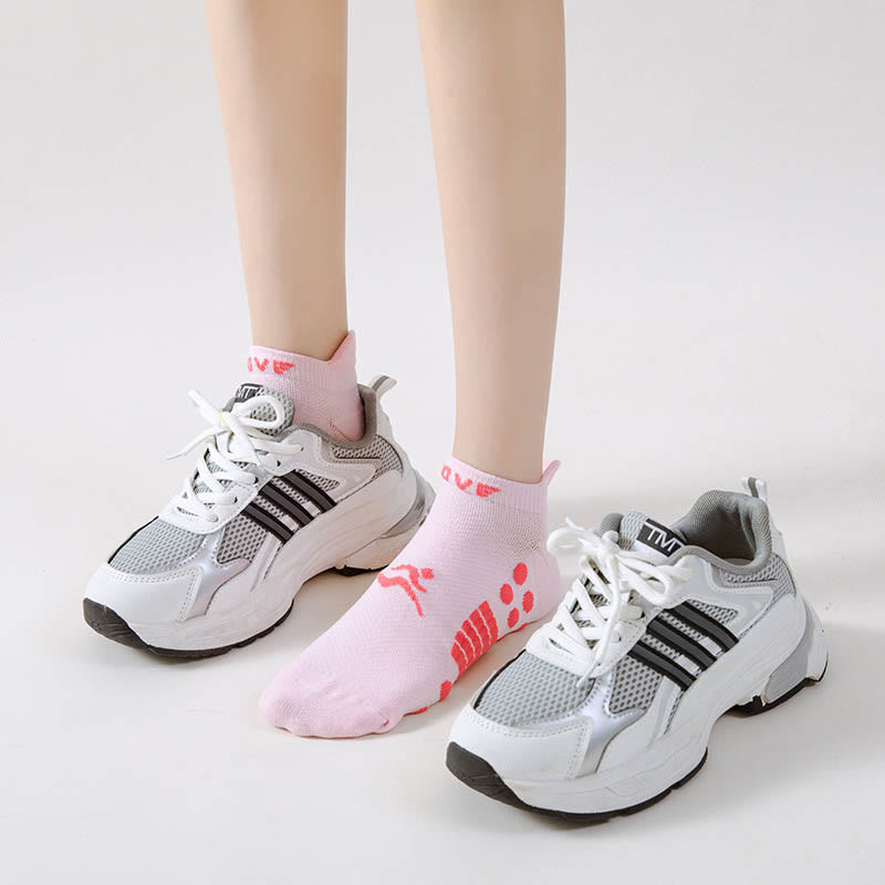 Chaussettes de compression à pois grande taille (6 paires) - image 7