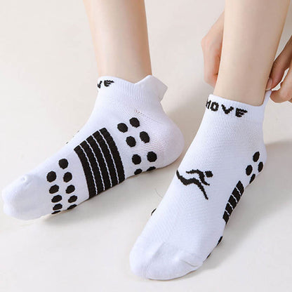 Chaussettes de compression à pois grande taille (6 paires) - image 1