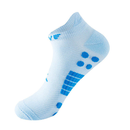 Chaussettes de compression à pois grande taille (6 paires) - Bleu clair - EU40-44 (US7-10) - image 13