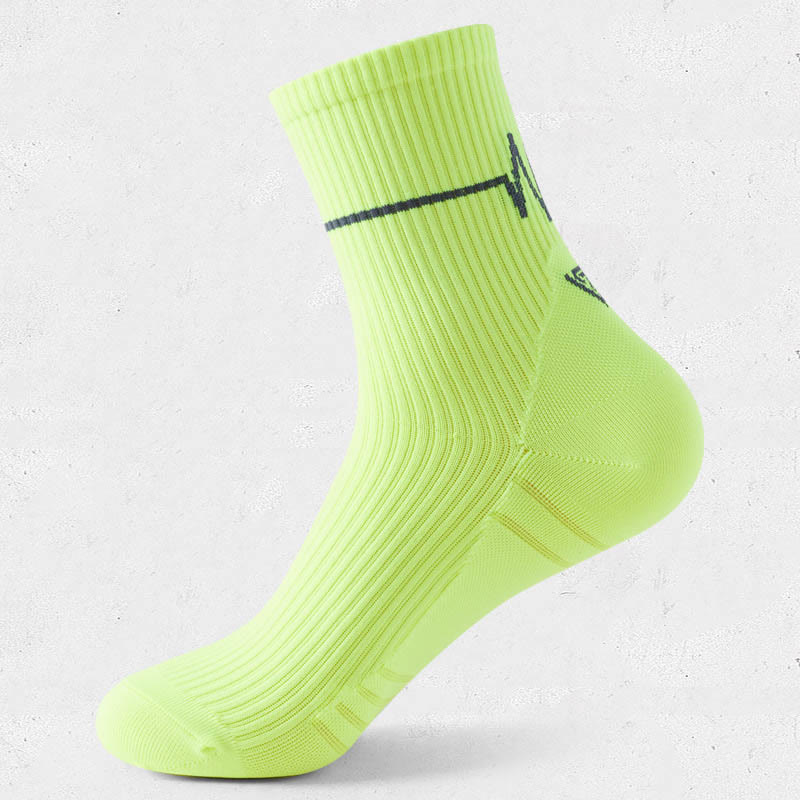 Chaussettes de compression d'entraînement grande taille (6 paires) - Vert - EU39-44 (US6-10) - image 10