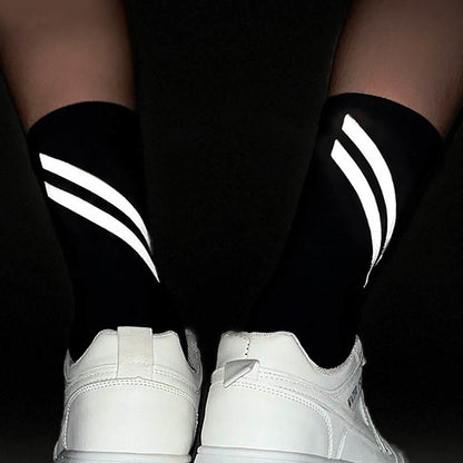 Chaussettes de compression réfléchissantes grande taille (3 paires) - image 4