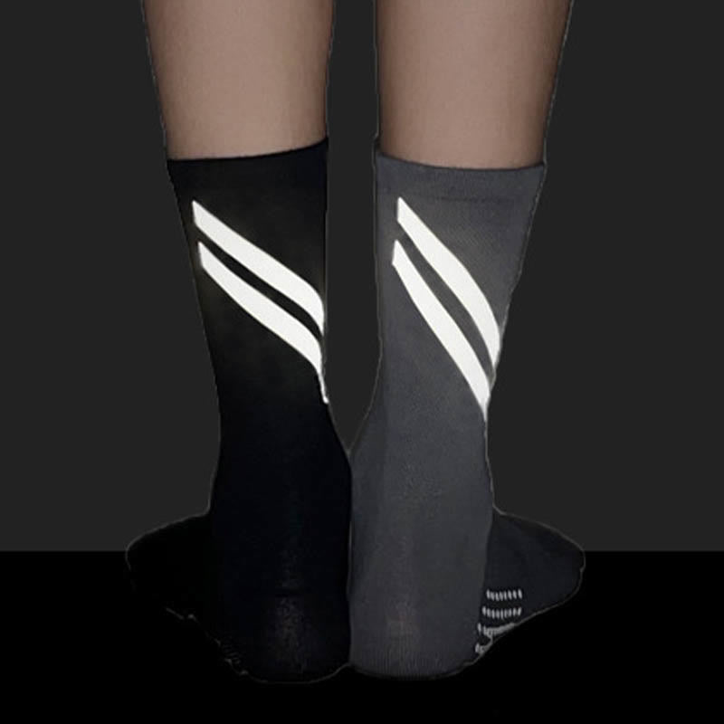 Chaussettes de compression réfléchissantes grande taille (3 paires)