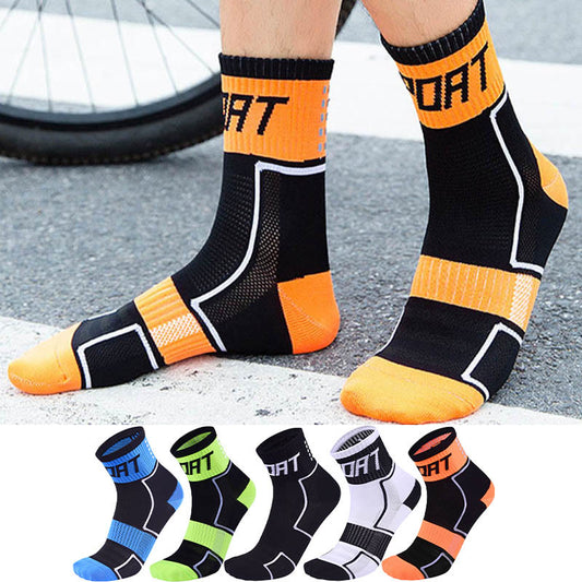 Chaussettes de compression sport grande taille (5 paires) - Multicolore - EU40-44 (US7-10) - image 0