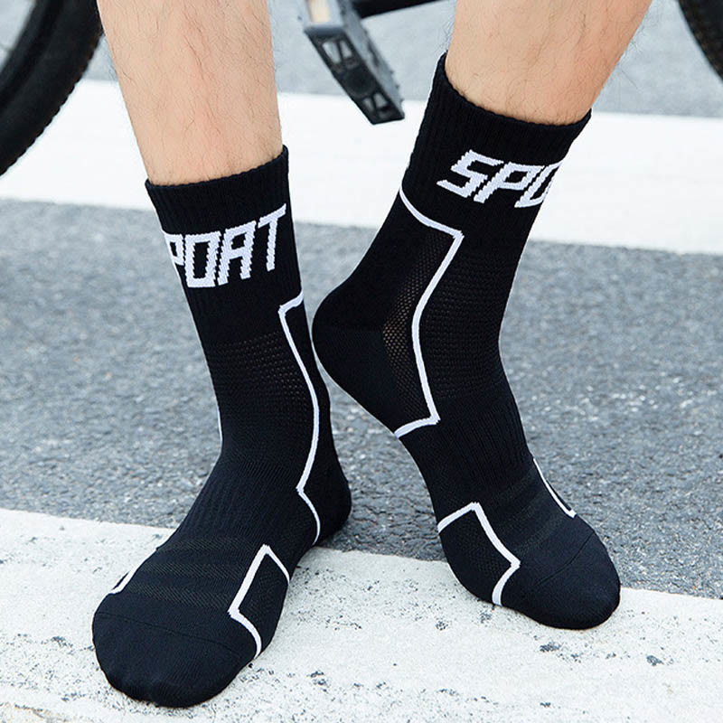 Chaussettes de compression sport grande taille (5 paires) - image 1