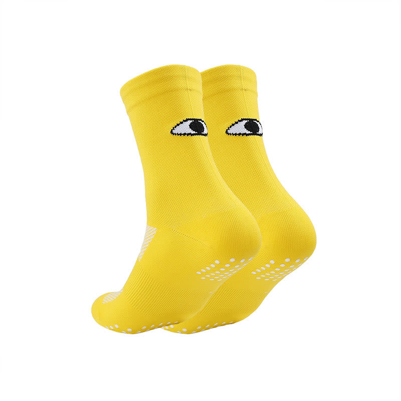 Chaussettes de compression grande taille (3 paires) - Jaune - EU40-45 (US7-11) - image 6