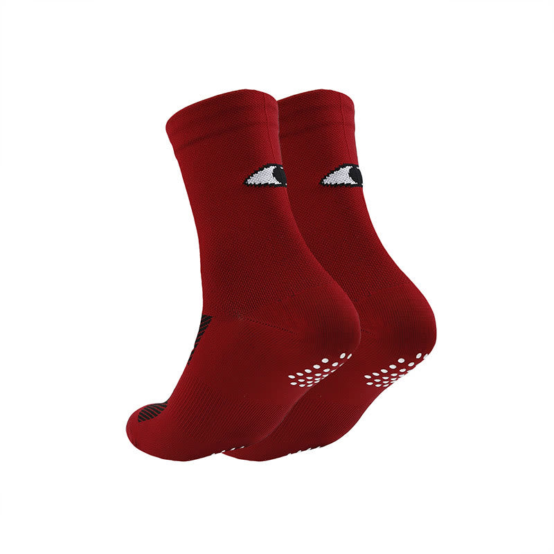 Chaussettes de compression grande taille (3 paires) - Vin - EU40-45 (US7-11) - image 4