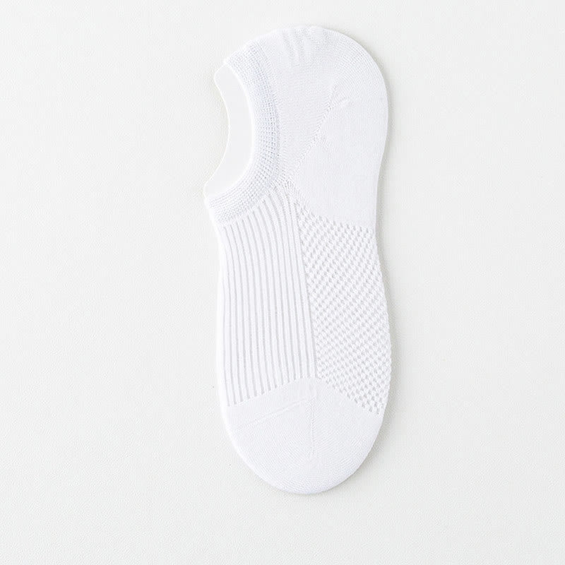 Chaussettes invisibles en coton respirant (6 paires) - Blanc - EU39-44 (US6-10) - image 9