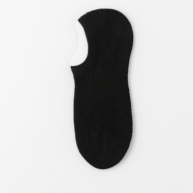 Chaussettes invisibles en coton respirant (6 paires) - Noir - EU39-44 (US6-10) - image 10