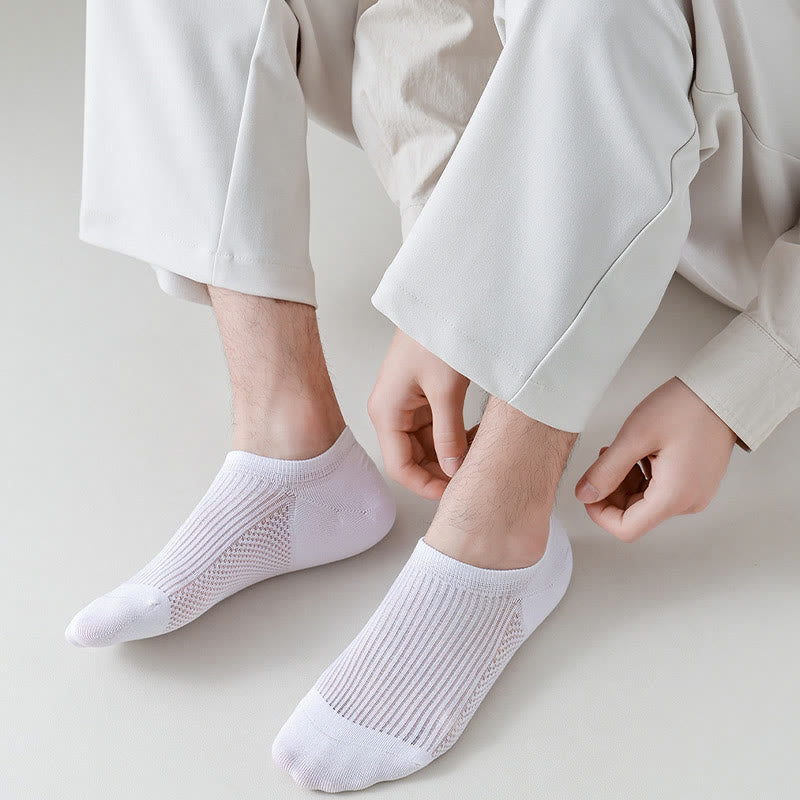 Chaussettes invisibles en coton respirant (6 paires) - image 7