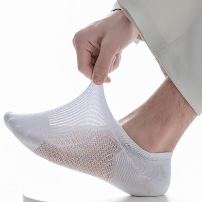 Chaussettes invisibles en coton respirant (6 paires) - image 2