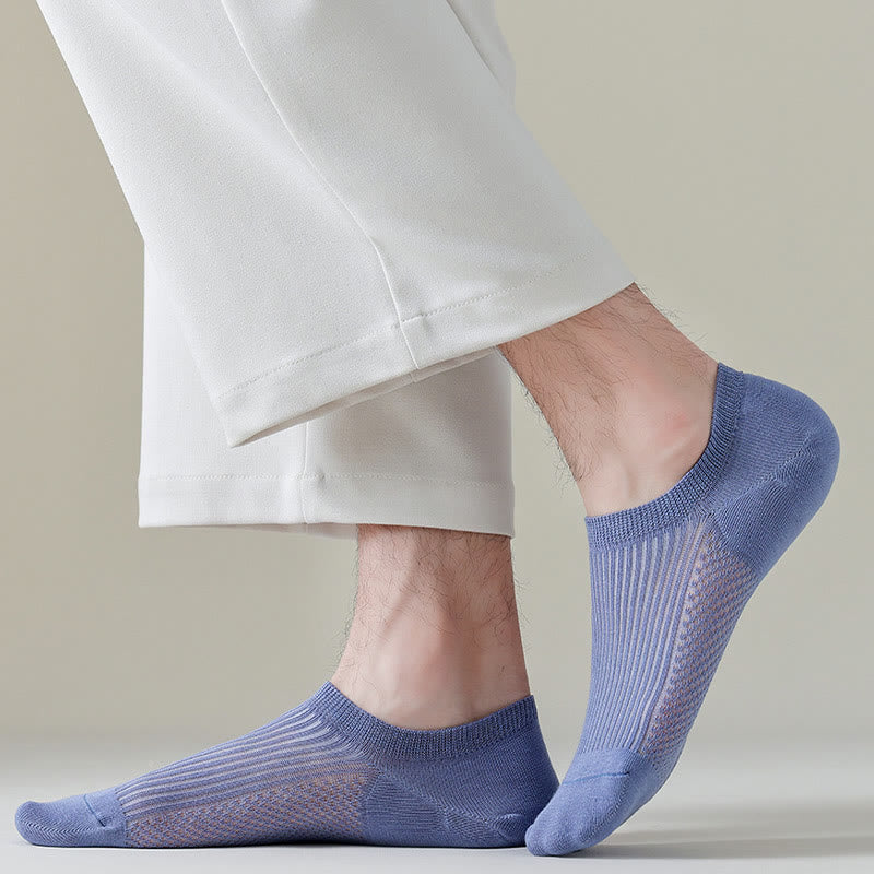 Chaussettes invisibles en coton respirant (6 paires) - image 8