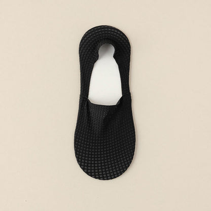 Chaussettes invisibles gaufrées (7 paires) - Noir - EU39-44 (US6-10) - image 13