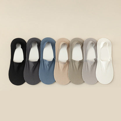 Chaussettes invisibles gaufrées (7 paires) - image 7