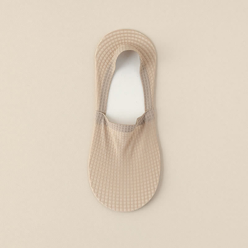 Chaussettes invisibles gaufrées (7 paires) - Nu - EU39-44 (US6-10) - image 10