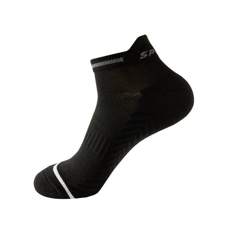 Chaussettes de compression sport grande taille (5 paires) - Noir - EU39-44 (US6-10) - image 7