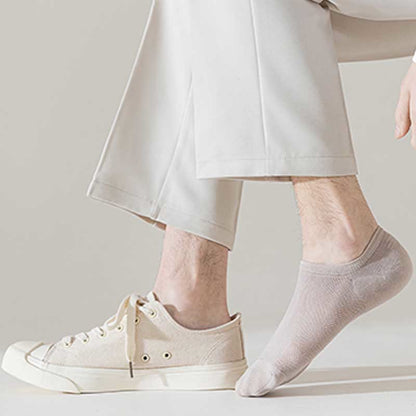 Chaussettes invisibles anti-transpiration grande taille (7 paires)