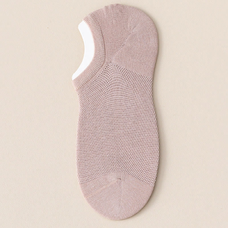 Chaussettes invisibles évacuant la transpiration (7 paires) - Kaki - EU38-44 (US5-10) - image 10