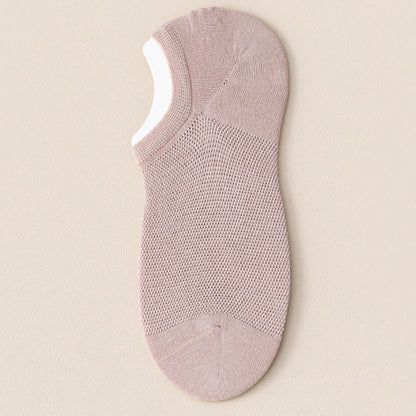 Chaussettes invisibles évacuant la transpiration (7 paires) - Kaki - EU38-44 (US5-10) - image 10