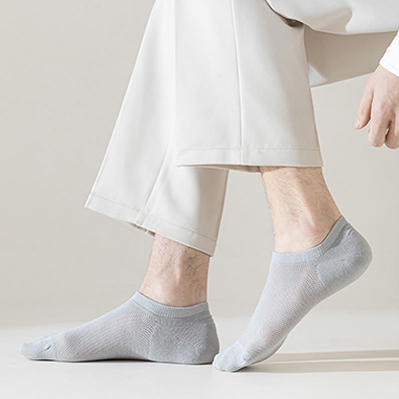 Chaussettes invisibles anti-transpiration grande taille (7 paires)